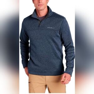 Eddie Bauer - Radiator Fleece Snap Front Pullover (Mens, Large)